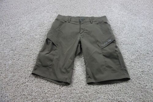 Kuiu pantaloncino uomo 32 verde tasche cargo DWR Makspec ripstop caccia
