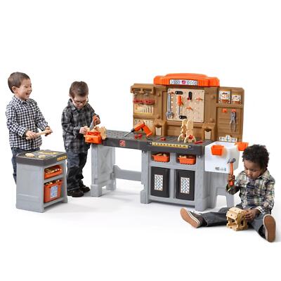 Kids Pro Toddler Workshop & Utility Bench Tool Bench Play Set 76 Piece Playset