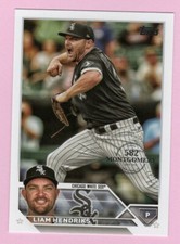 2023 Topps 582 Montgomery Club #175 Liam Hendricks Chicago White Sox