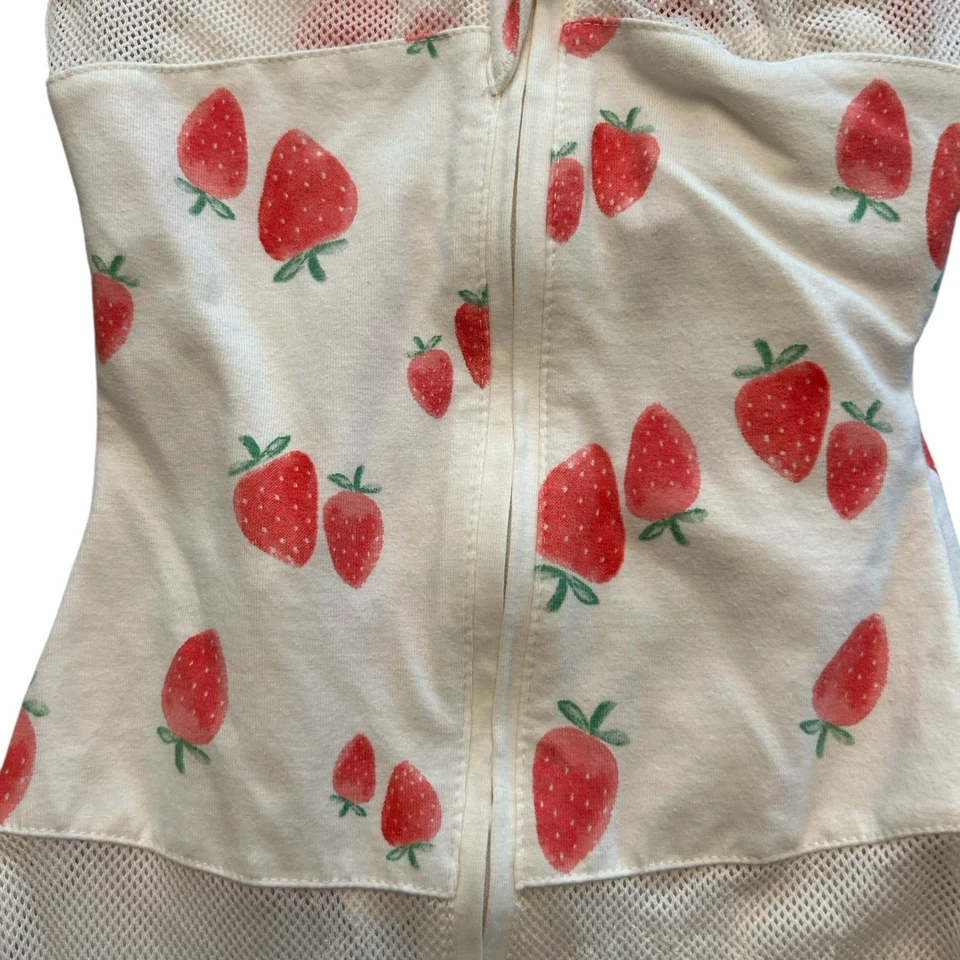 Saco de dormir Happiest Baby Snoo Saco de dormir Marfil Fresas Talla Pequeña Bebé Niña (1) Foto 4 de 4