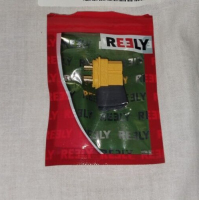Reely 1509169 Akku Buchse XT60L vergoldet 1St.