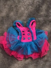 dance costume girls 4 small revolution dancewear EXCELLENT worn once tutu leo