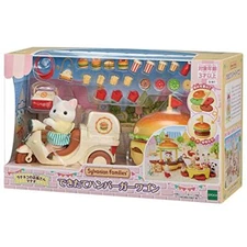 Sylvanian Families Hamburger Wagon EPOCH MI-91 Calico Critters Doll House Box