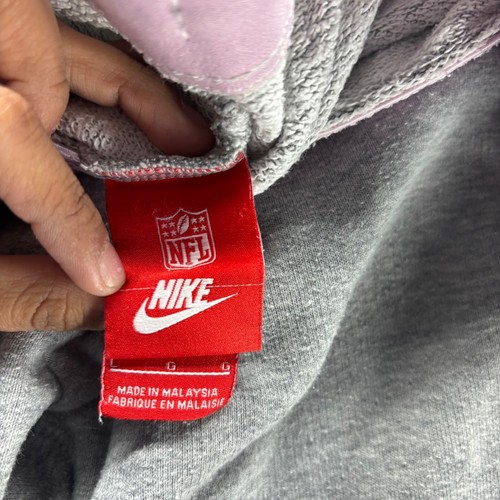 Vintage Nike Green Bay Packers Sweatpants Womens Large Grey Loose Baggy Fleece - Picture 3 of 11