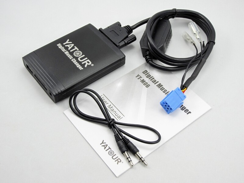 Digital Music Changer USB SD Aux Interface For Peugeot
