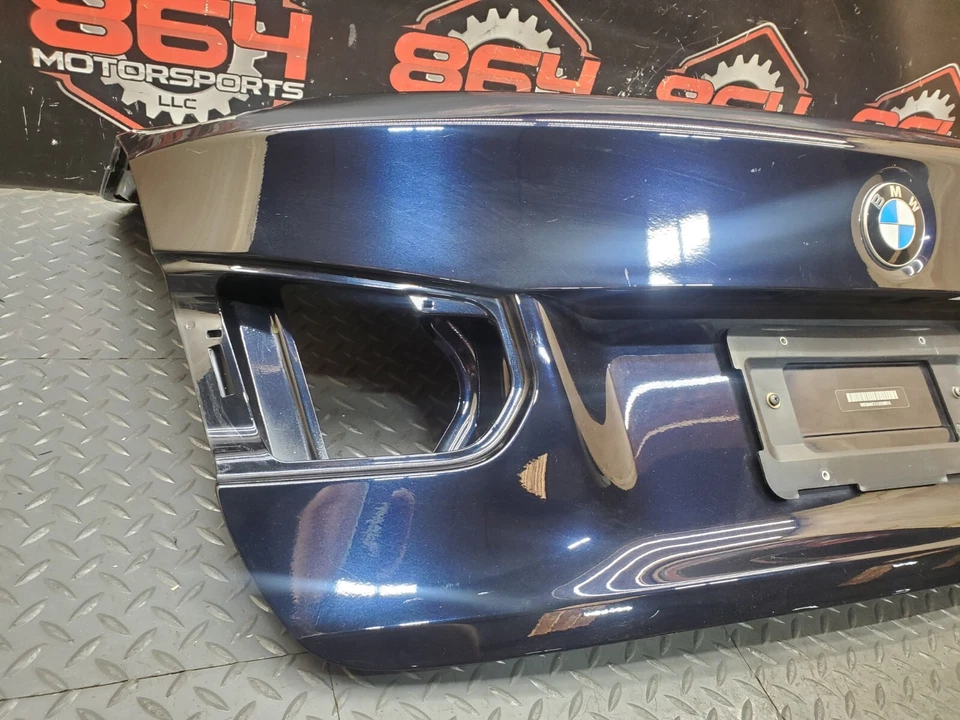 BMW M3 2015-2018 competición maletero trasero tapa paquete local solamente **daños** #71 Foto 4 de 4