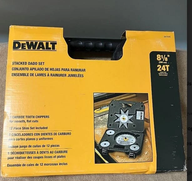 Dewalt dado blade deals
