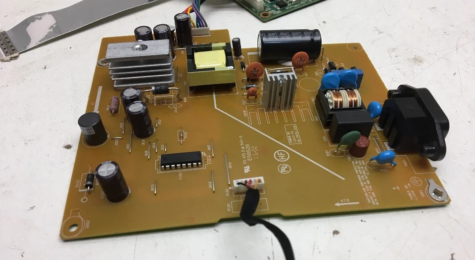 HP E190i Monitor Power Board 48.7W701.01M Main interface Board Unit 48.7S703.01M - Image 2 of 4