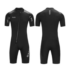 3MM Neoprene Wetsuit Men Keep Warm Swimsuit Scuba Free Diving Suit Short Sleeve