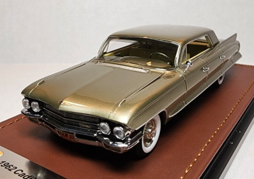 GLM 1:43 1962 Cadillac Berline de Ville Victorian Gold Poly SUPERBE ! SUPER RARE !