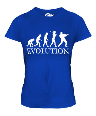 ROCK VIOLINIST EVOLUTION OF MAN LADIES T-SHIRT TEE TOP GIFT MUSICIAN