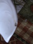 Vintage White Iris W.S. George Ceramic Porcelain Glass Pitcher — photo 4