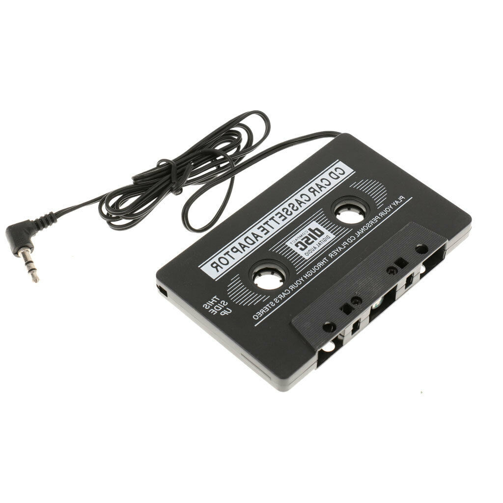 Black Car Automobile Kassetten Audio 3.5mm AUX Adapter Inventer für MP4