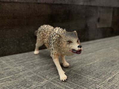Figurine Schleich Loup Vintage 1991 - Moule Ancien N°14223 - Collection Allemagne
