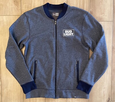 Men's New Era x Bud Light Promotional Jacket No Name Saloon Golf Tournament Sz L