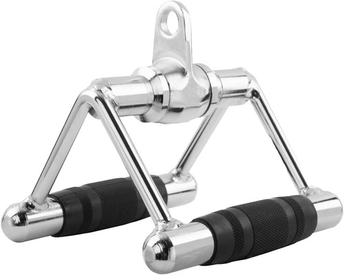 Body-Solid GDCCBAR Dual-Press Attachment Bar – For Shoulder Press, Lat Pulldowns & More On Functional Trainers