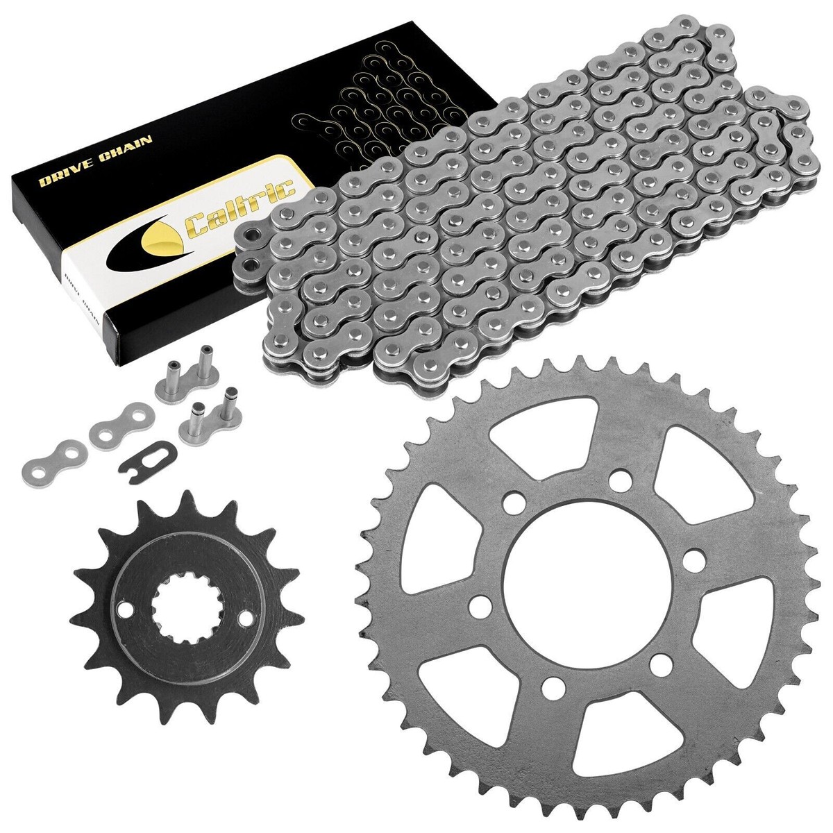 Drive Chain & Sprockets Kit for Kawasaki ZX-6R ZX-6Rr Ninja 2005