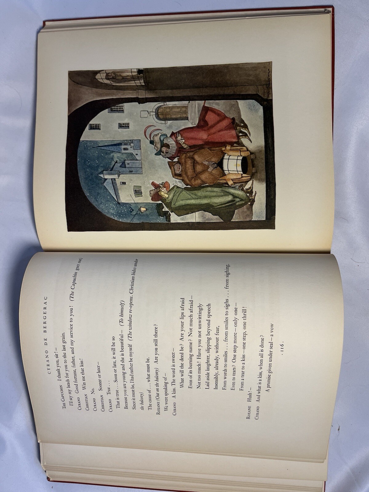 Cyrano De Bergerac by Edmond Rostand Illustrated & SIGNED By Sylvain Sauvage #86