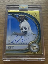 2025 Lawrence Butler Topps Five Star Auto /25 ATHLETICS