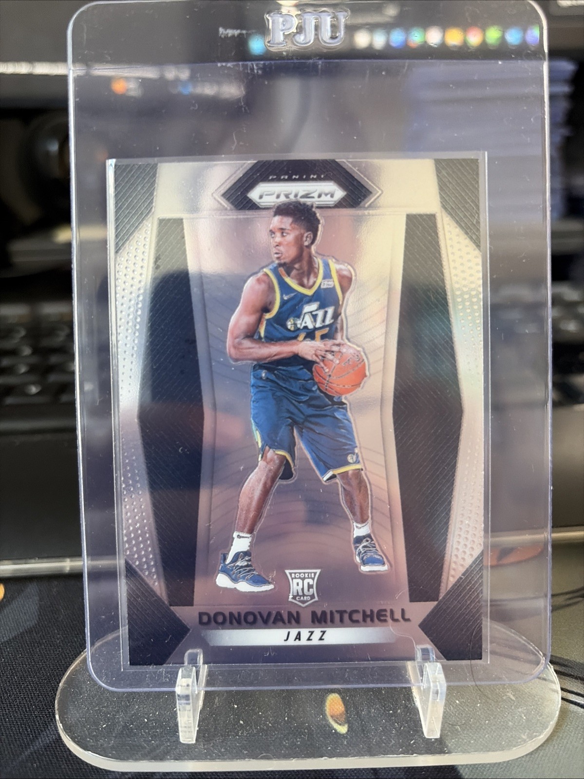 2017-18 Panini Prizm #117 Donovan Mitchell Rookie Prizm