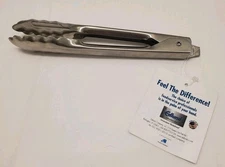 NWT Edlund Professional Locking Scallop Tong, 7 in, Heavy-Duty Stainless Steel