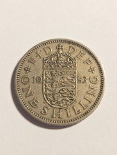 1953 Great Britain 1 Shilling Coin - Lot BT919