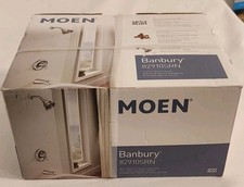 New Moen Banbury 1-Handle Brushed Nickel Tub and Shower Faucet 82910SRN