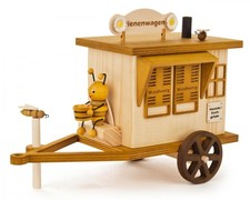 Rauchfigur Bienenwagen + Räucherfunktion Dregeno exklusiv 24x17x10cm Bienenstand