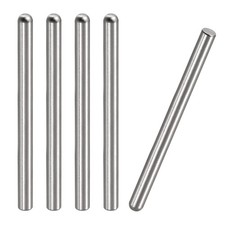 5pcs 6x80mm Dowel Pins Round Head Flat Chamfered End Dowel Pin