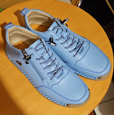 Goby Sneaker Low Top blau EU 39 unifarben mit...
