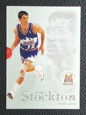 1998-99 Skybox Molten Metal Fusion #11F John Stockton Heavy Metal Insert