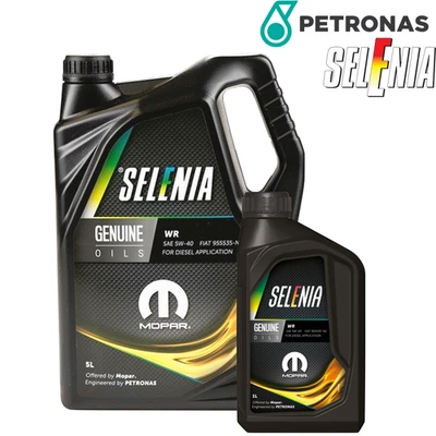 6L Original Petronas Selenia Motoröl 5W40 WR Wide Range Mopar Fiat 9.55535-N2