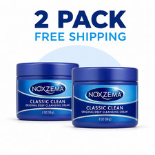 Noxzema Classic Clean Original Deep Cleansing Face Cream 2 oz Travel Size