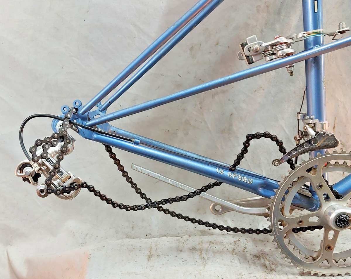 1979 Fuji Grand SE Mixte Road Bike Frame Set 50cm Small Chromoly