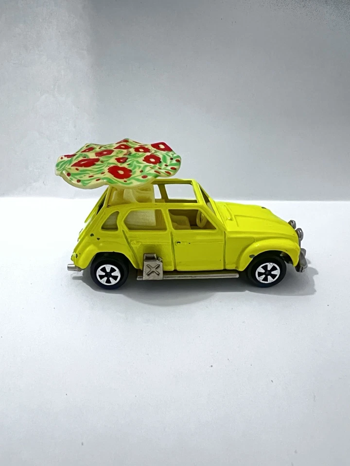 CITROEN DYANE 237 MAHARADJAH JAUNE MAJORETTE En Amarillo 1/60 Hecho en Francia (637) Foto 4 de 4