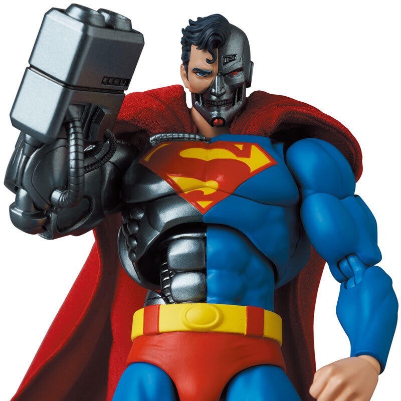 MAFEX NO.164 Returns Of Superman Cyborg Superman Action Figure New