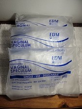 EDM Disposable Vaginal Speculum Small 10 Units MPN 204.0001