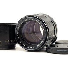 【Tested!】 Pentax Super Takumar 105mm f/2.8 MF Telephoto Portrait M42 mount...