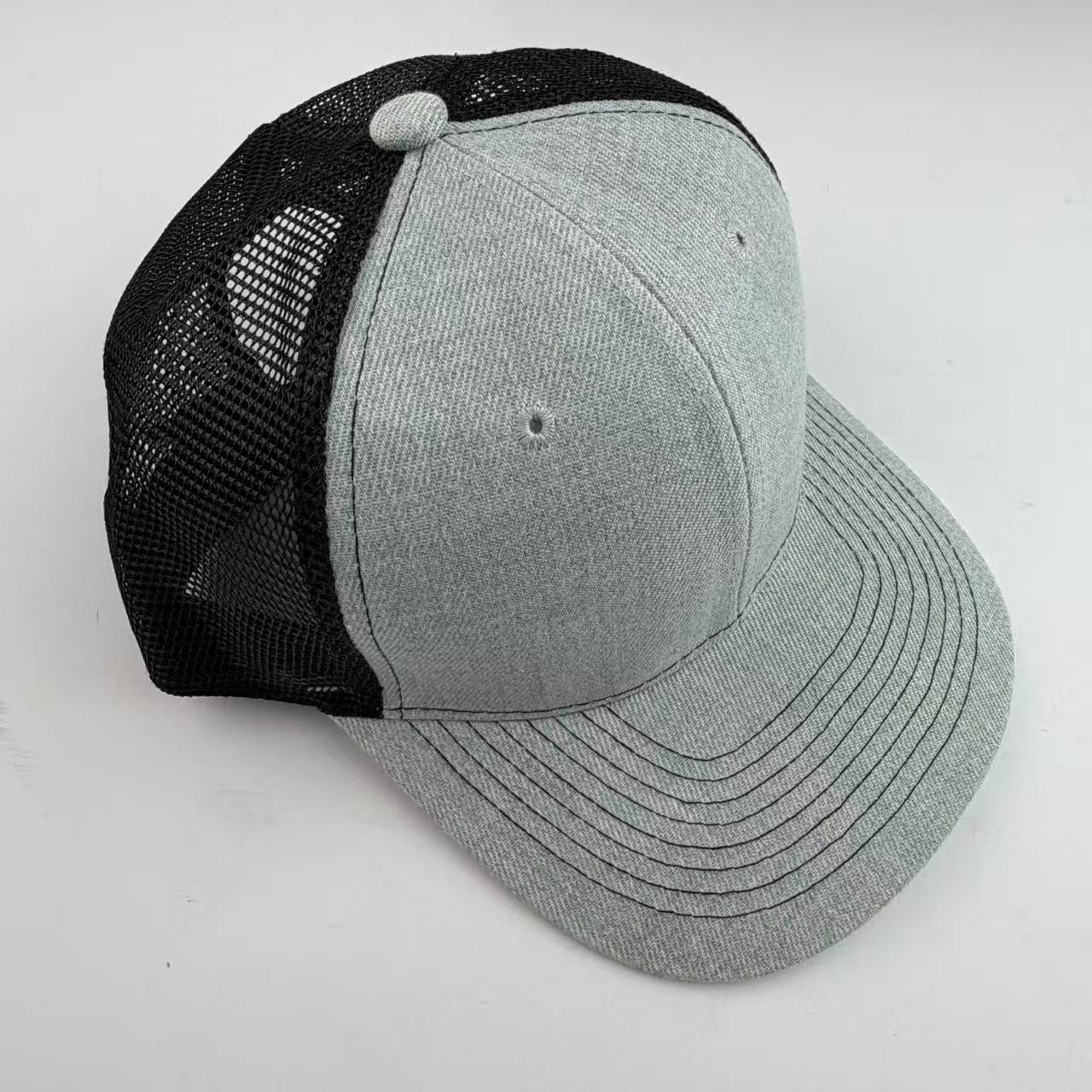 Flat Brim Visor Snapback Adjustable Baseball Cap Osfm