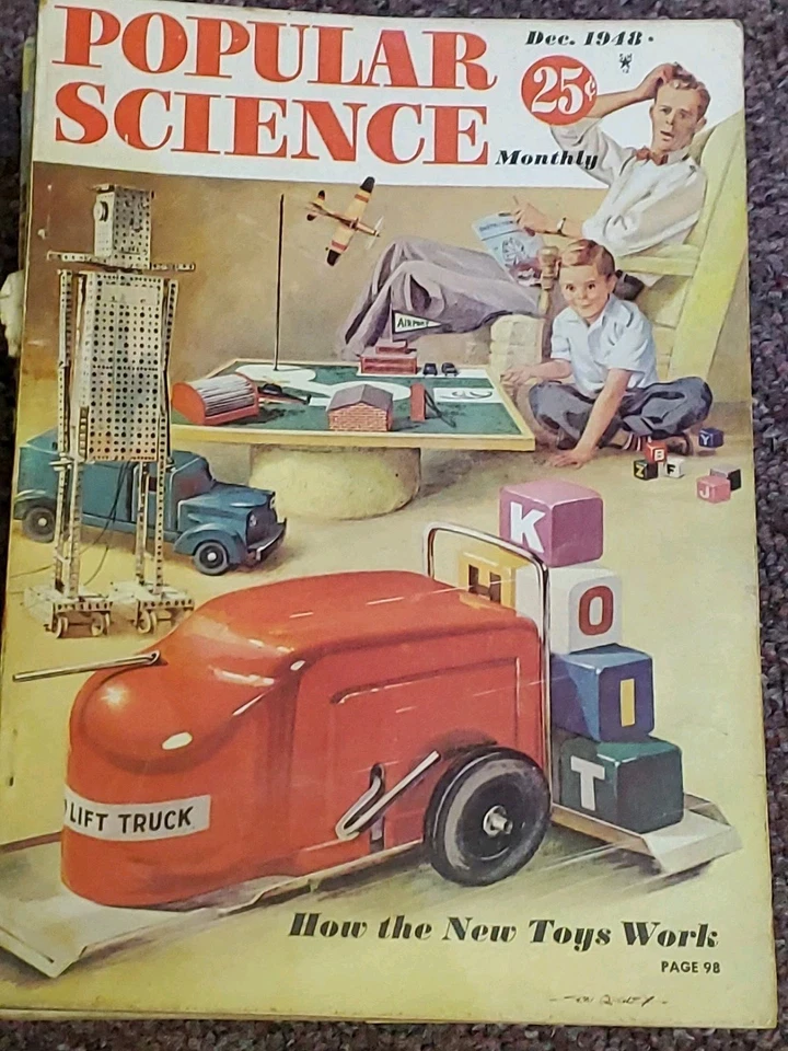 Vintage Popular Science Magazines & Mechanix Illustrated. 13 Mags..  1948-1960s - Image 2 of 4
