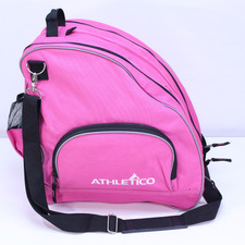 Athletico Premium Ice Inline Skate Bag Roller Skating Carry Pink Hockey Shoulder