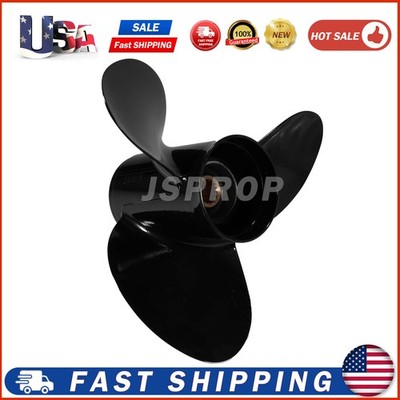 13 3/4 x 21 Aluminum Propeller fit for Suzuki Boat Engines 50-140HP 15 Tooth, RH