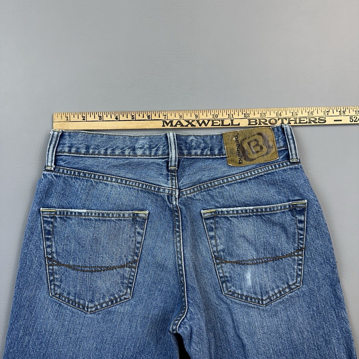 Vintage Bullhead Jeans Mens 29x30 29x29 Medium Wash Denim Straight