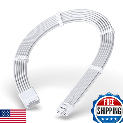 EZDIY-FAB 12VHPWR PCIe 5.0 GPU Power Sleeved Cable Extension for RTX 40 Series