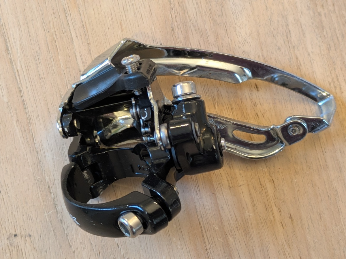 Dérailleur Avant VTT Shimano Deore LX FD-M567 - 8V Top Pull 31.8mm - Fabriqué Au Japon