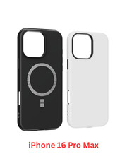 3D Sublimation Heat Press Double Layer MagSafe iPhone Case 16 Pro Max