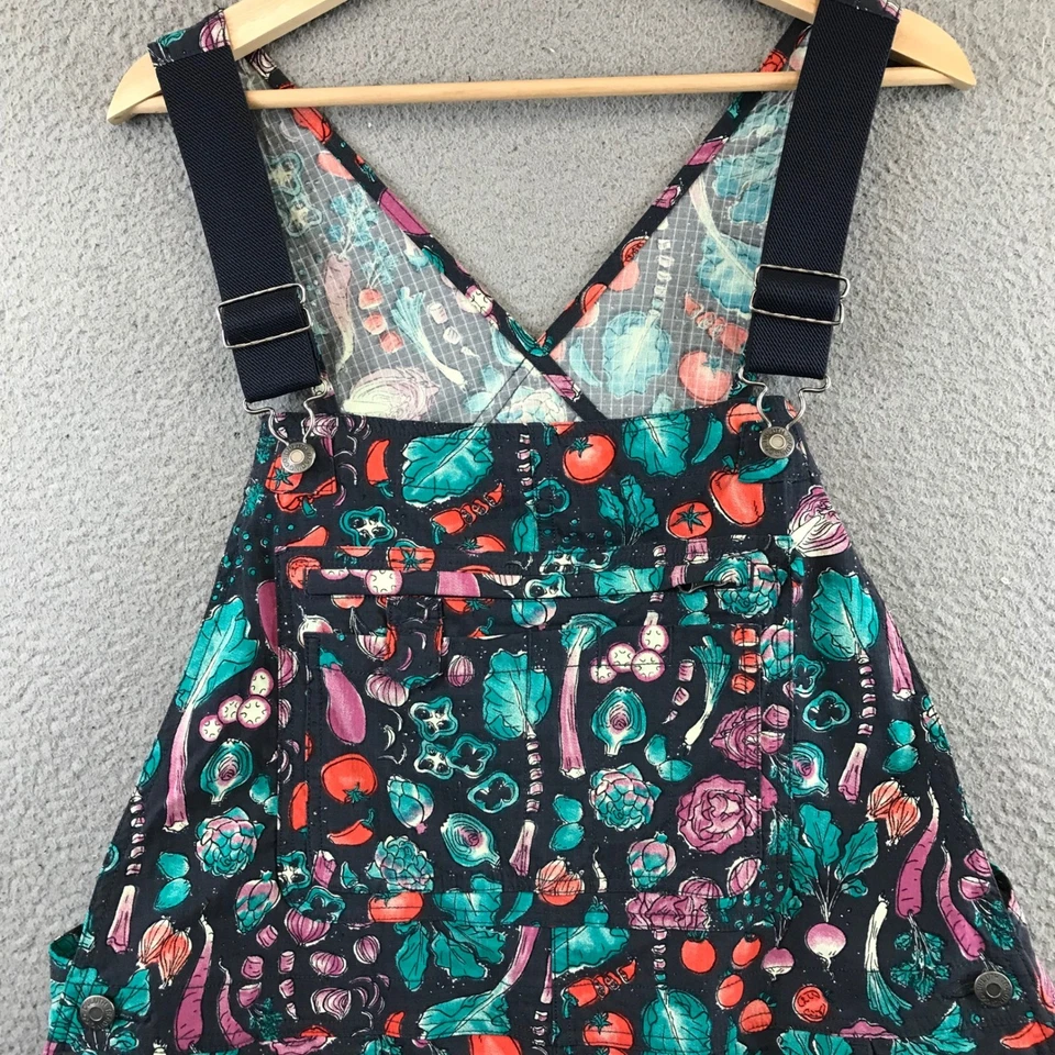 Mono corto único estampado vegetal para mujer jardín granja lindo XL Foto 3 de 4