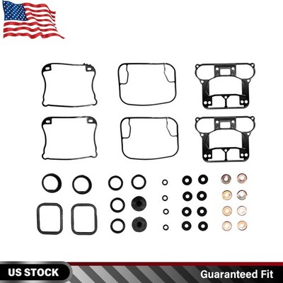 Rocker Box Cover Gaskets O-Ring Kit For 1992-1998 Harley Evolution Engines Set