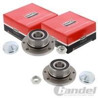 2X Mapco RADLAGER-SATZ Hinten Passend FüR Alfa Romeo 145 146 Fiat Barchetta Brav