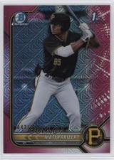 2022 Bowman Chrome Prospects Mega Box Fuchsia Mojo Refractor Matt Fraizer nd3